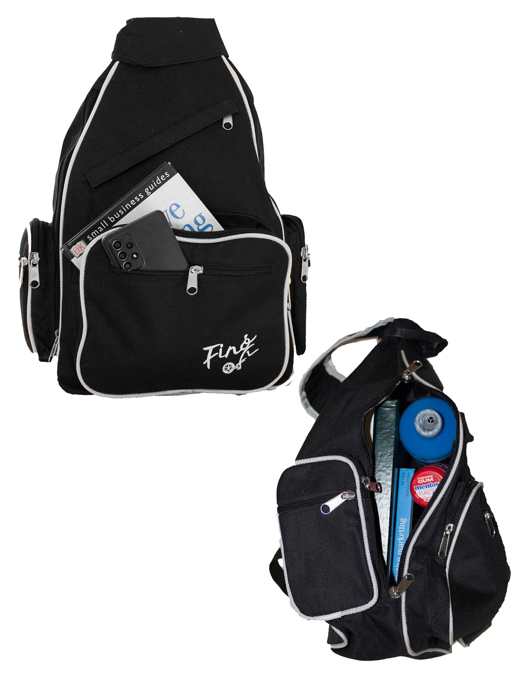 Fino SK-373 Urban Polyester Travel Cross Body Backpack