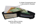 Fino SK-621 Men's Stylish Genuine Suede Wallet