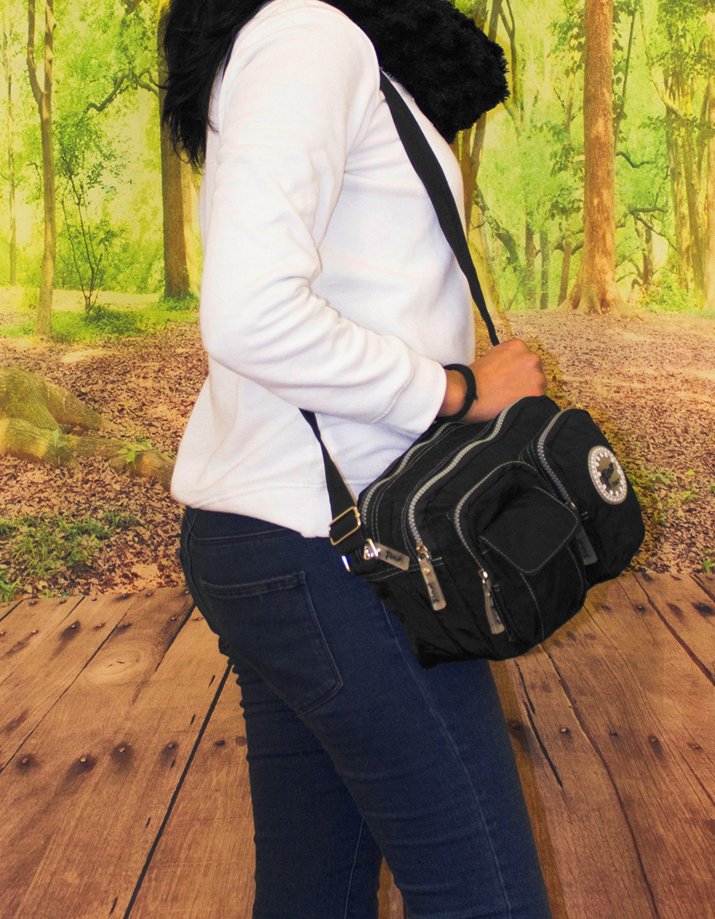 Fino SK-7725 Waterproof Ultra-Light Crinkle Nylon Carry Bag