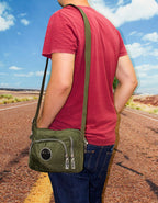 Fino SK-7732 Waterproof Ultra-Light Crinkle Nylon Crossbody Bag