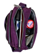 Fino SK-7732 Waterproof Ultra-Light Crinkle Nylon Crossbody Bag