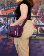 Fino SK-7732 Waterproof Ultra-Light Crinkle Nylon Crossbody Bag