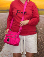 Fino SK-7735 Waterproof Ultra-Light Crinkle Nylon Crossbody Bag
