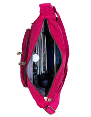 Fino SK-7737 Waterproof Ultra-Light Crinkle Nylon Crossbody Bag