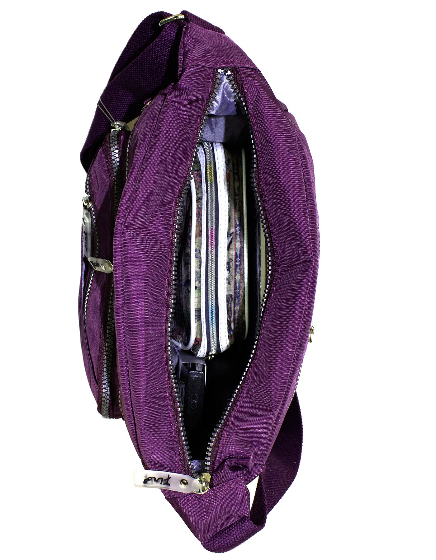Fino SK-7737 Waterproof Ultra-Light Crinkle Nylon Crossbody Bag