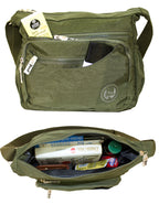 Fino SK-7737 Waterproof Ultra-Light Crinkle Nylon Crossbody Bag