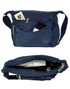 Fino SK-7737 Waterproof Ultra-Light Crinkle Nylon Crossbody Bag