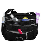 Fino SK-7738 Unisex Waterproof Ultra-Light Crinkle Nylon Crossbody Bag