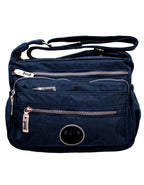 Fino SK-7738 Unisex Waterproof Ultra-Light Crinkle Nylon Crossbody Bag