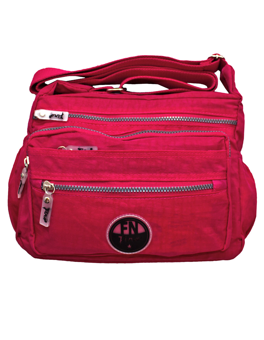 Fino SK-7738 Unisex Waterproof Ultra-Light Crinkle Nylon Crossbody Bag