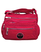 Fino SK-7738 Unisex Waterproof Ultra-Light Crinkle Nylon Crossbody Bag