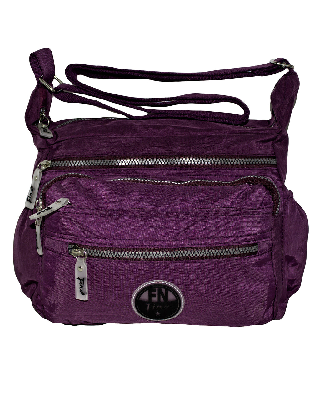 Fino SK-7738 Unisex Waterproof Ultra-Light Crinkle Nylon Crossbody Bag