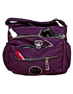 Fino SK-7738 Unisex Waterproof Ultra-Light Crinkle Nylon Crossbody Bag