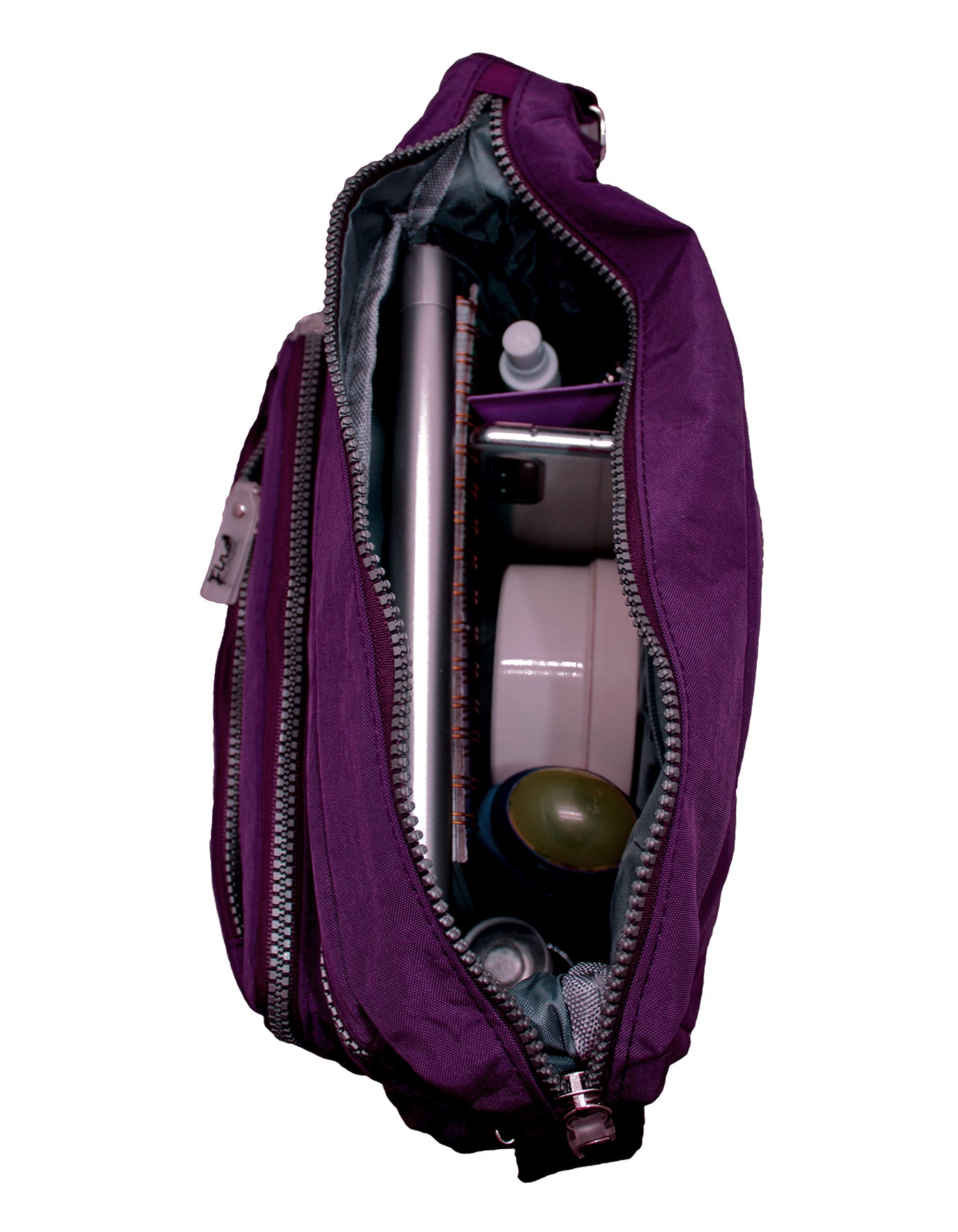 Fino SK-7738 Unisex Waterproof Ultra-Light Crinkle Nylon Crossbody Bag