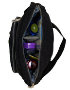 Fino SK-7739 Washed Nylon Multi-Pocket Messenger Bag