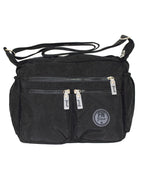 Fino SK-7740A Waterproof Ultra-Light Crinkle Nylon Shoulder/ Crossbody Bag