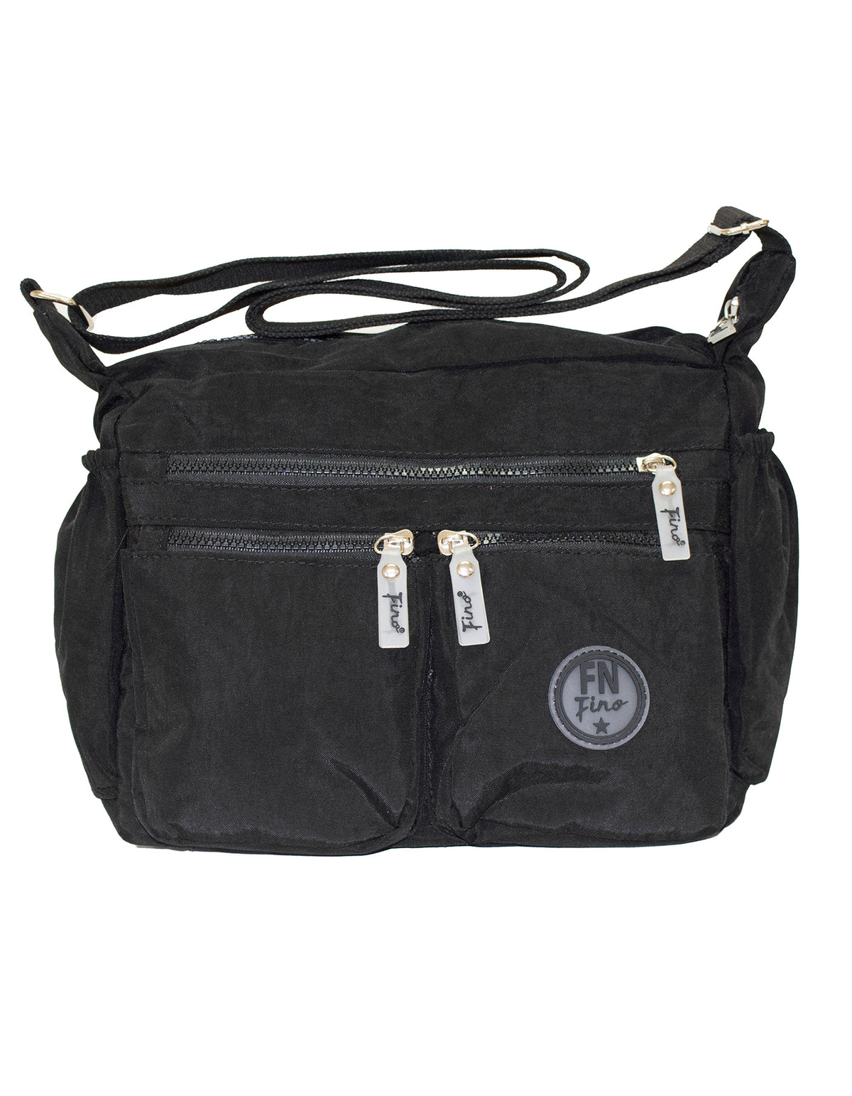 Fino SK-7740A Waterproof Ultra-Light Crinkle Nylon Shoulder/ Crossbody Bag
