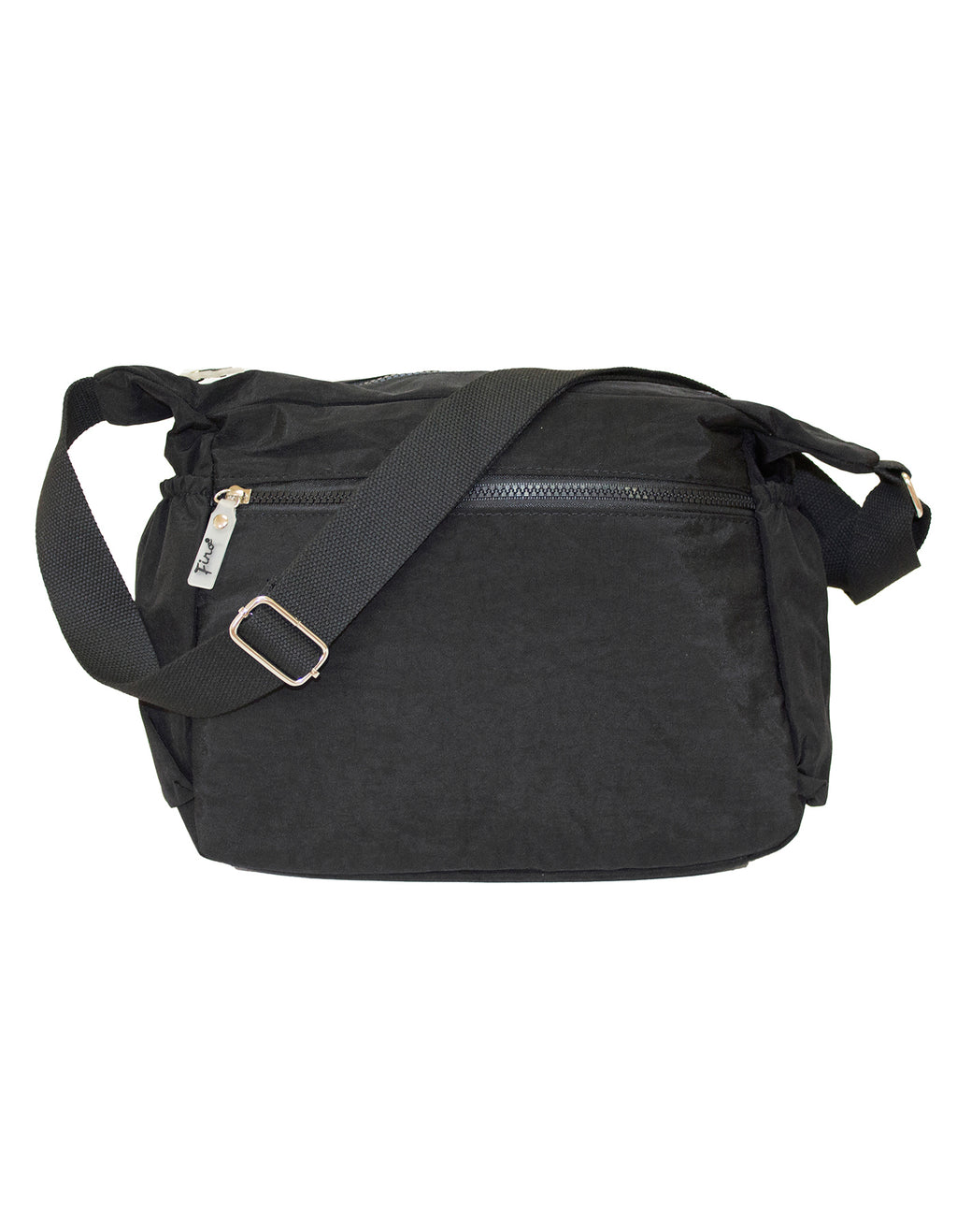 Fino SK-7740A Waterproof Ultra-Light Crinkle Nylon Shoulder/ Crossbody Bag