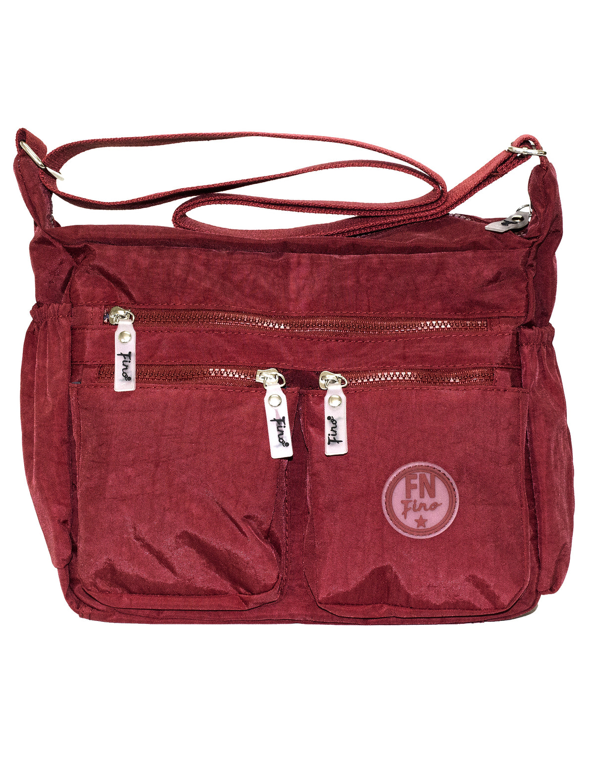 Fino SK-7740A Waterproof Ultra-Light Crinkle Nylon Shoulder/ Crossbody Bag
