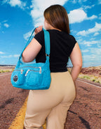 Fino SK-7740 Waterproof Ultra-Light crinkle Nylon Shoulder Bag