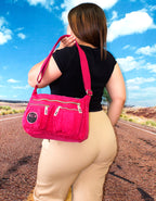 Fino SK-7740 Waterproof Ultra-Light crinkle Nylon Shoulder Bag