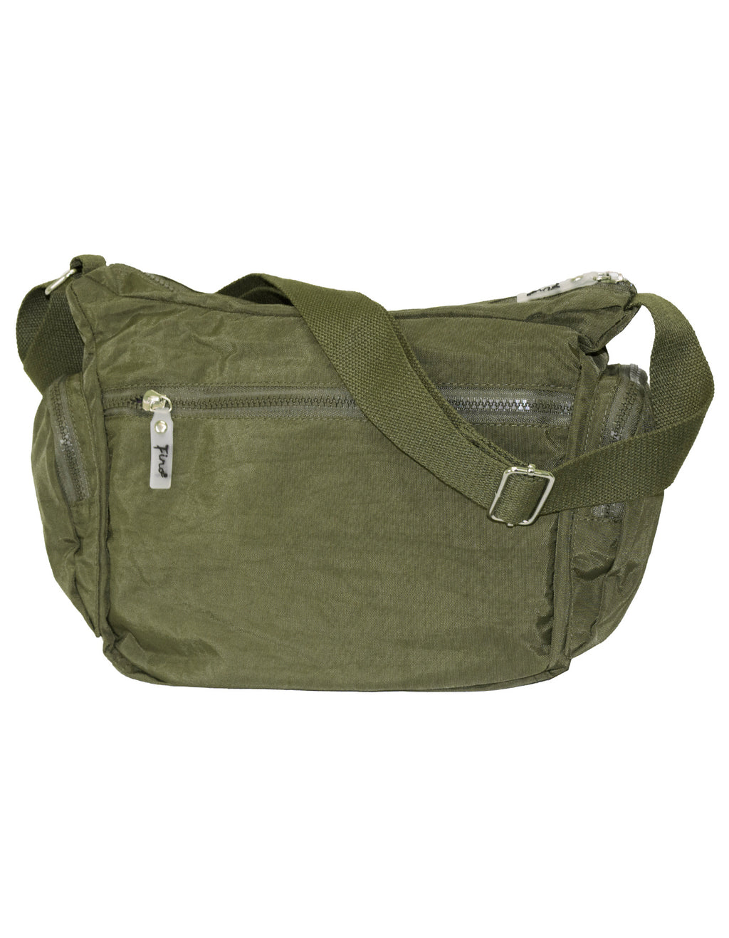 Fino SK-7741 Nylon Shoulder/ Crossbody Waterproof Ultra-Light Crinkle Bag