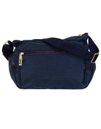 Fino SK-7741 Nylon Shoulder/ Crossbody Waterproof Ultra-Light Crinkle Bag