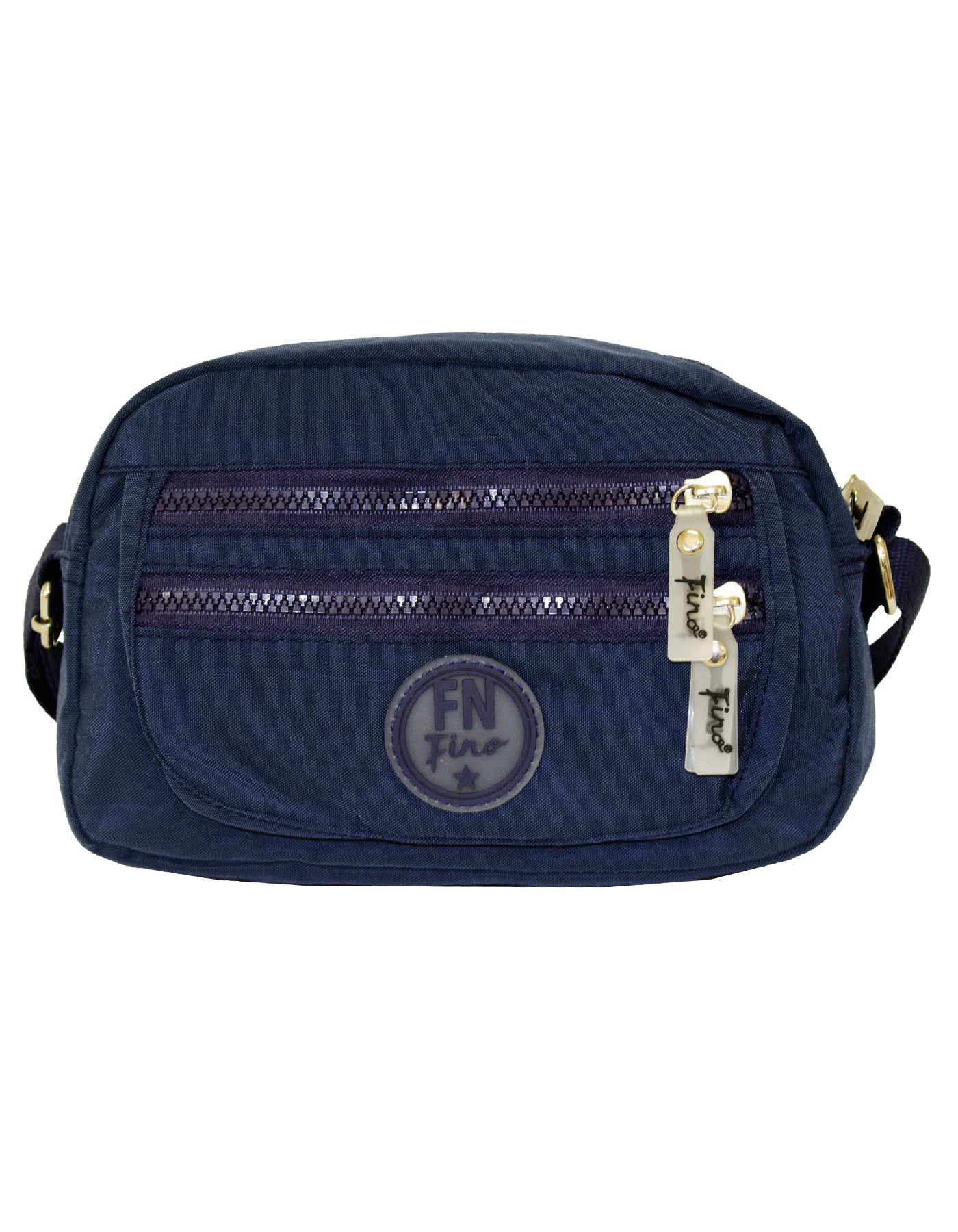 Fino SK-7742 Waterproof Ultra-Light Crinkle Nylon Crossbody/ Shoulder Bag