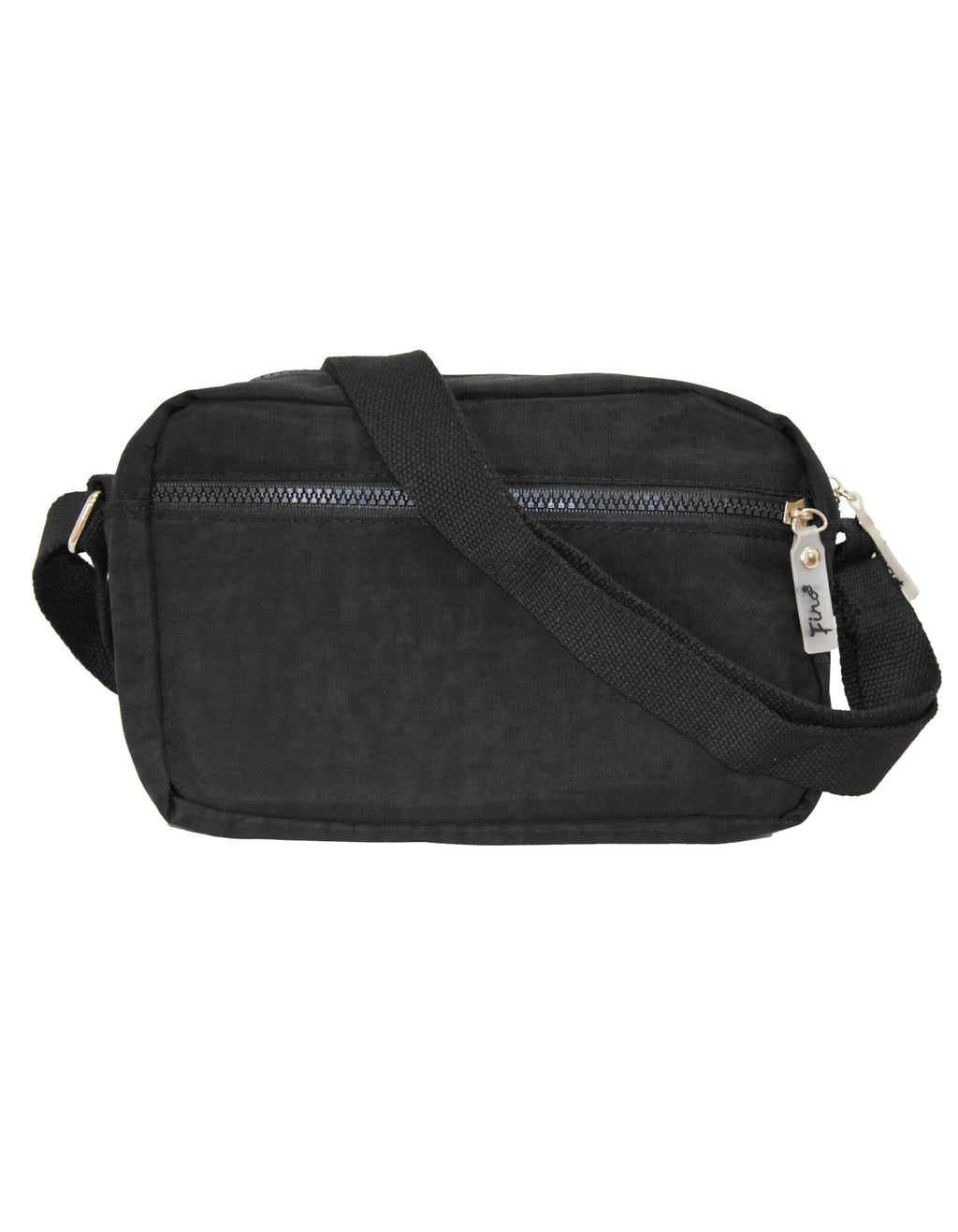Fino SK-7743 Shoulder/ Crossbody Waterproof Ultra-Light Crinkle Nylon Bag
