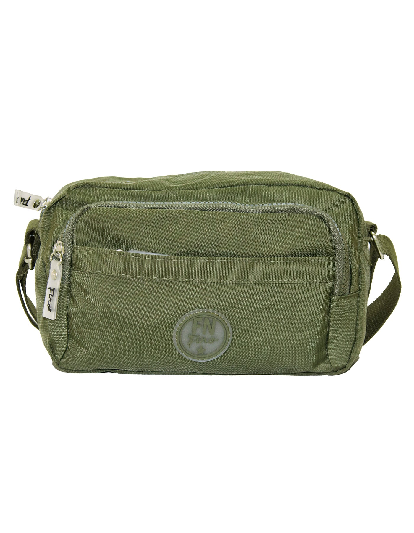 Fino SK-7743 Shoulder/ Crossbody Waterproof Ultra-Light Crinkle Nylon Bag