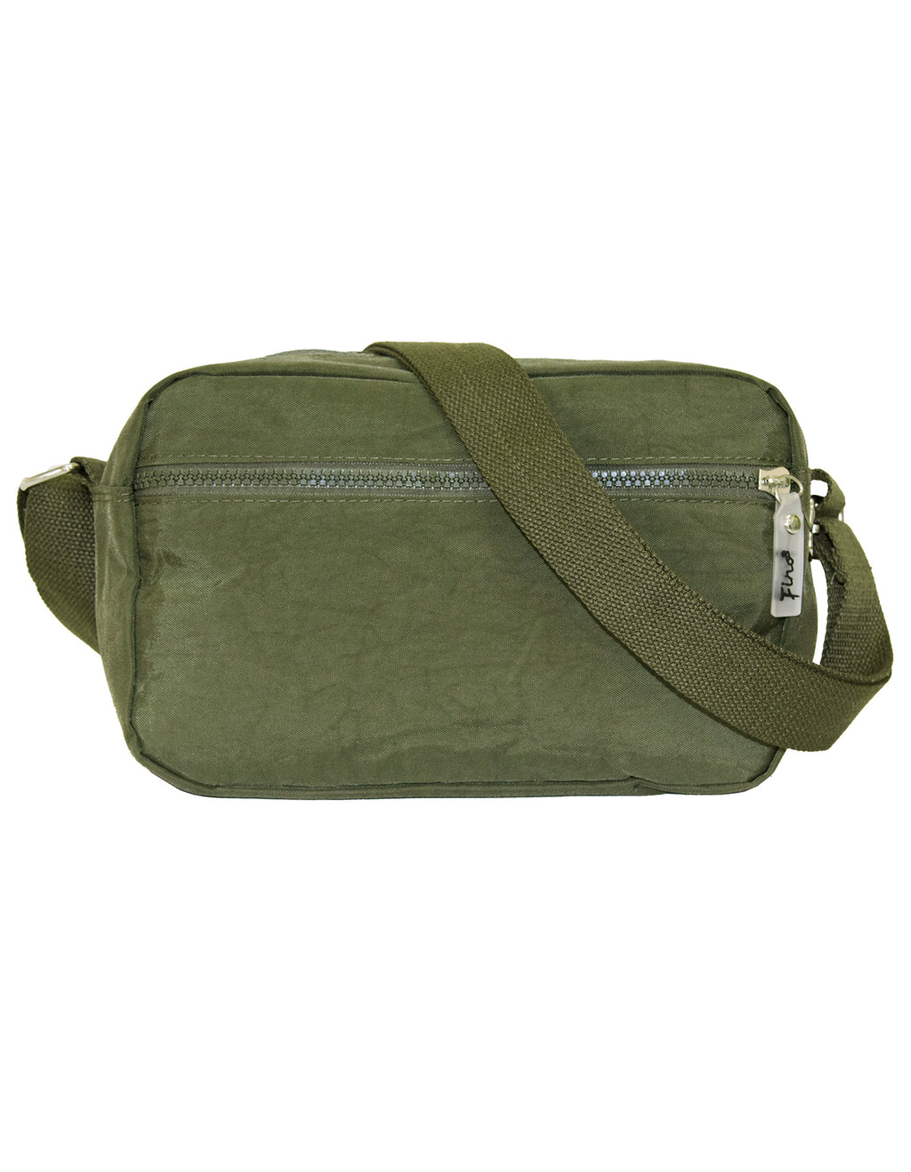 Fino SK-7743 Shoulder/ Crossbody Waterproof Ultra-Light Crinkle Nylon Bag