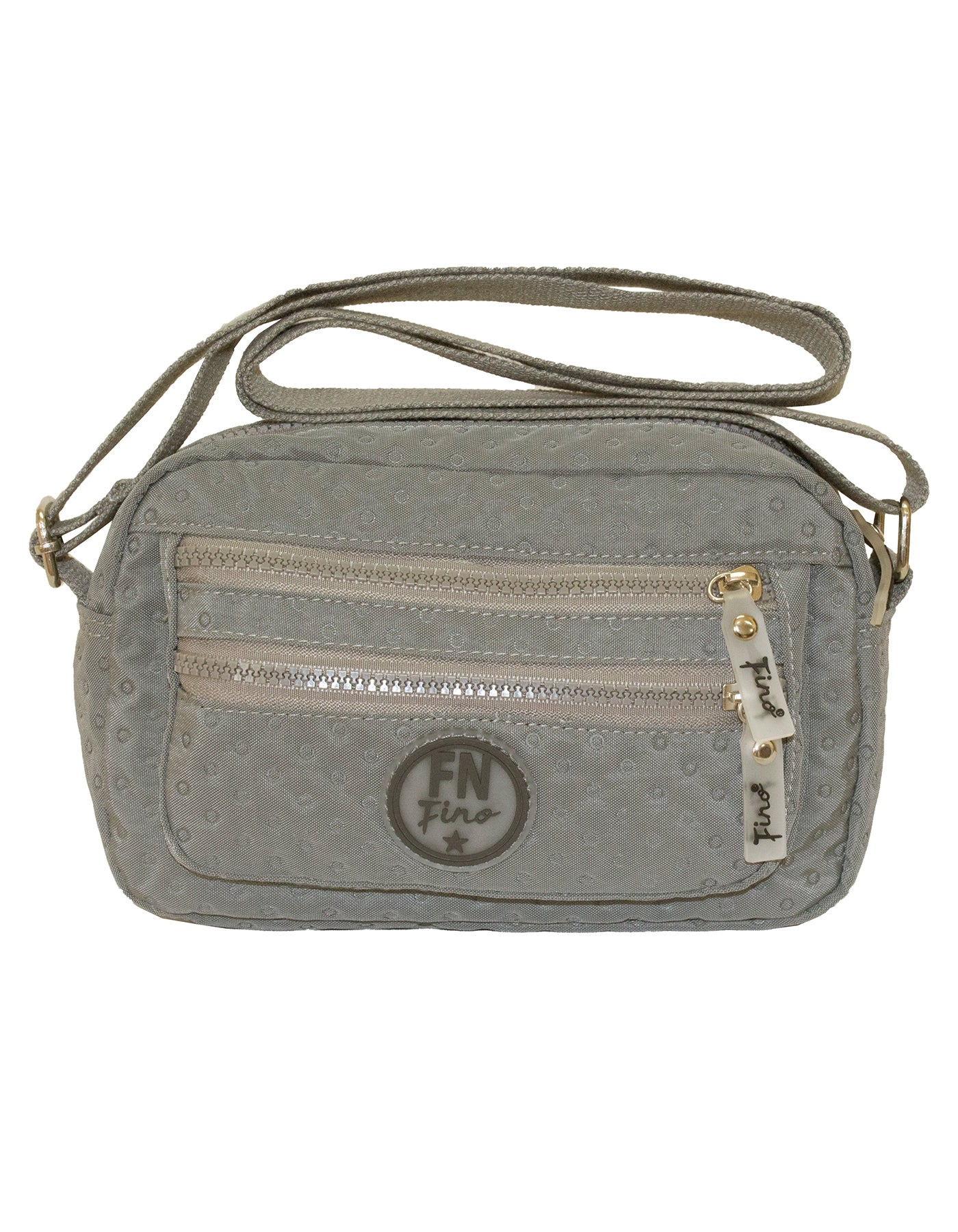 Fino SK-7744 Waterproof Ultra-Light Crinkle Nylon Crossbody/ Shoulder Bag