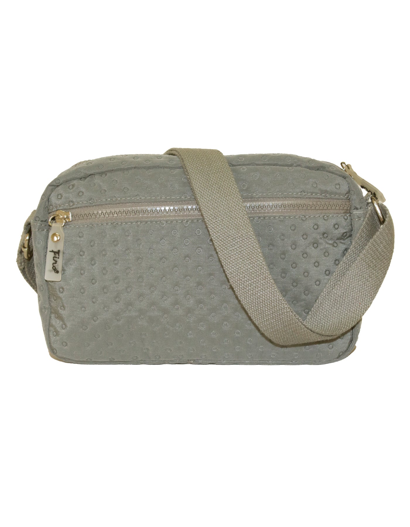 Fino SK-7745 Nylon Shoulder/ Crossbody Waterproof Ultra-Light Crinkle Bag