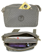 Fino SK-7745 Nylon Shoulder/ Crossbody Waterproof Ultra-Light Crinkle Bag