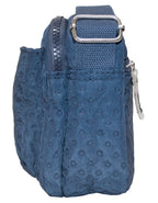 Fino SK-7745 Nylon Shoulder/ Crossbody Waterproof Ultra-Light Crinkle Bag