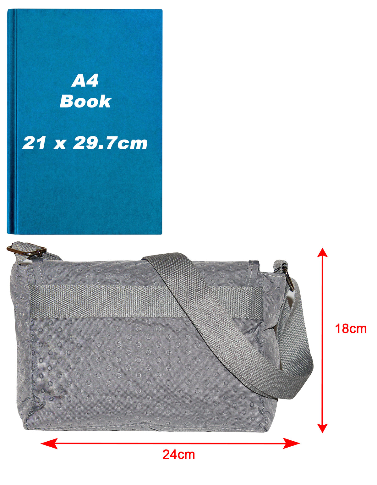 Fino SK-7746 Waterproof Ultra-Light Crinkle Nylon Crossbody Bag with Flap
