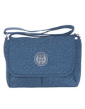 Fino SK-7746 Waterproof Ultra-Light Crinkle Nylon Crossbody Bag with Flap