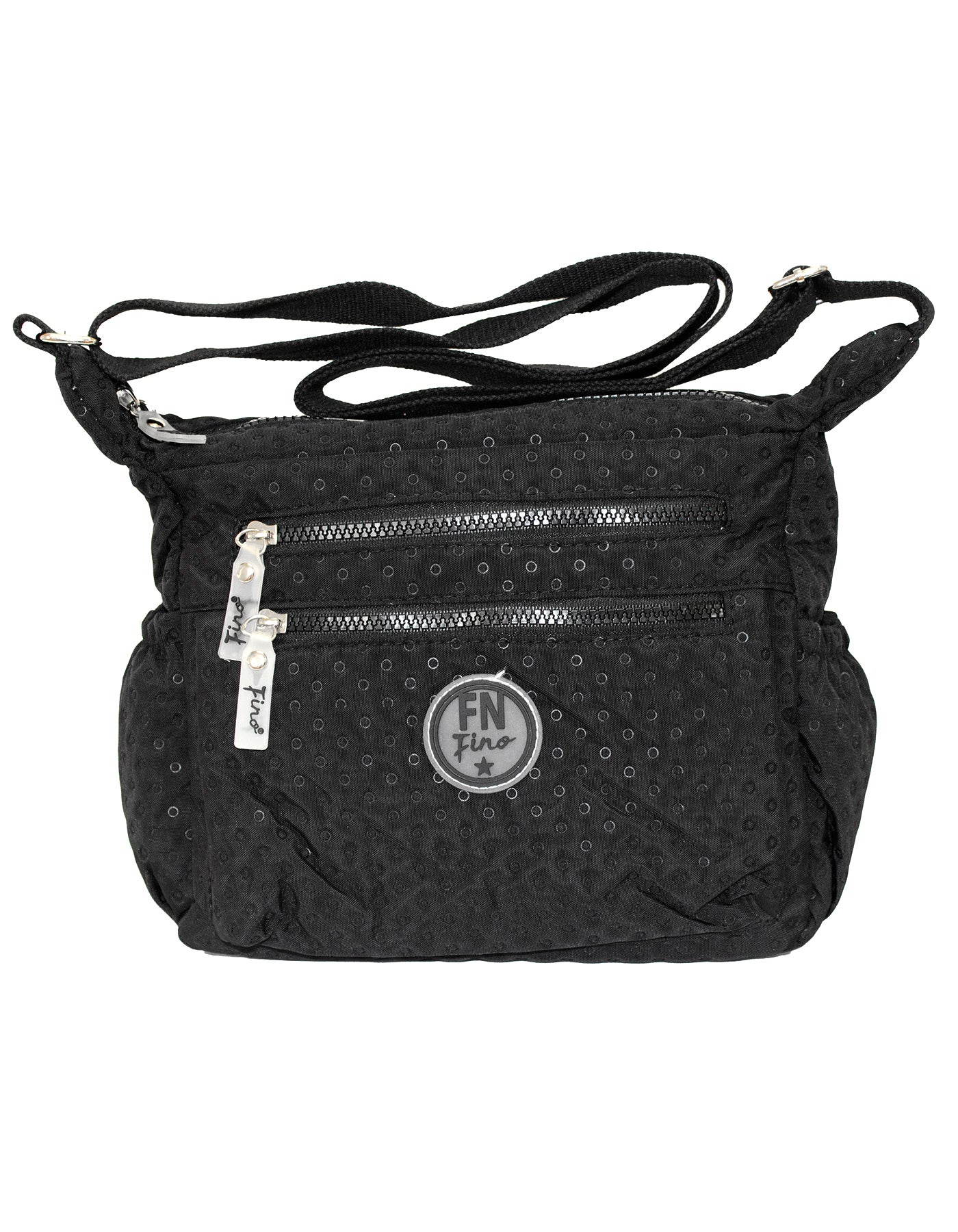 Fino SK-7748 Nylon Sling/ Crossbody Waterproof Ultra-Light Crinkle Bag
