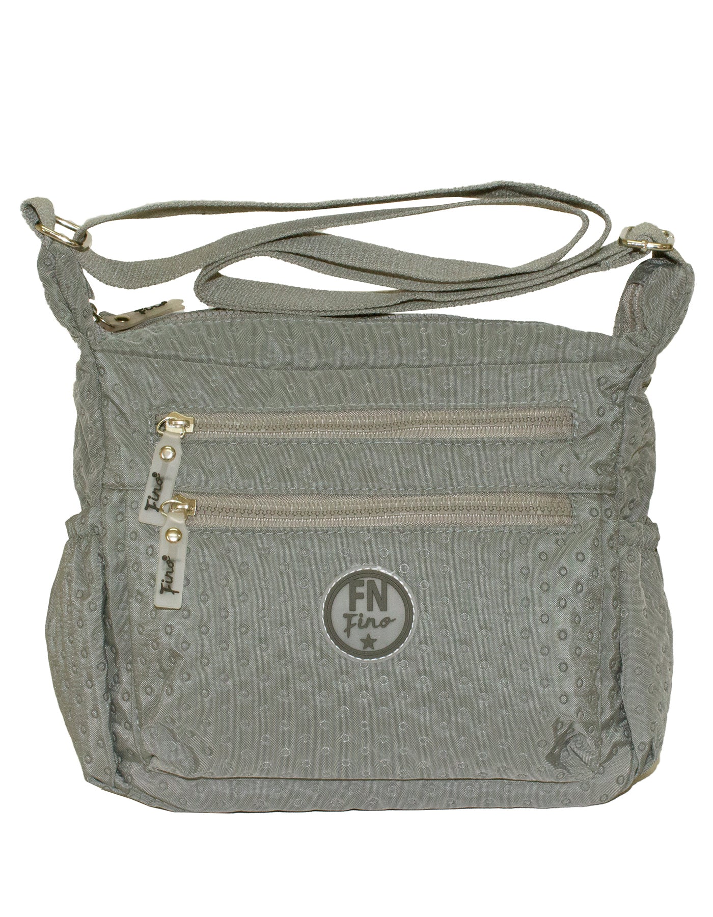 Fino SK-7748 Nylon Sling/ Crossbody Waterproof Ultra-Light Crinkle Bag