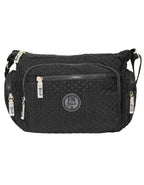 Fino SK-7749 Waterproof Ultra-Light Crinkle Nylon Crossbody/ Shoulder Bag