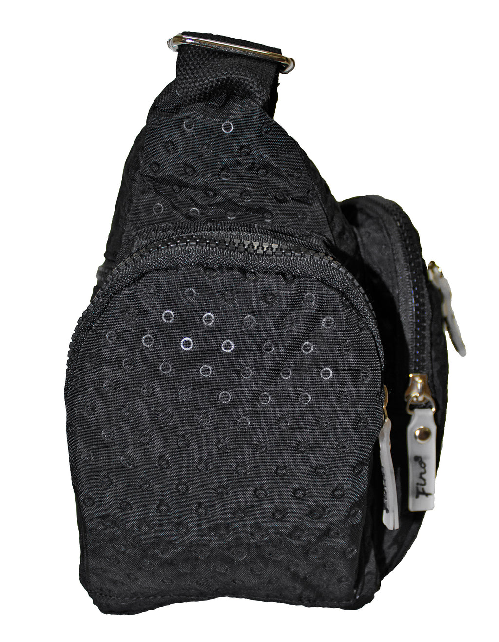 Fino SK-7749 Waterproof Ultra-Light Crinkle Nylon Crossbody/ Shoulder Bag