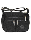 Fino SK-7750 Waterproof Ultra-Light Crinkle Nylon Shoulder/ Crossbody Bag