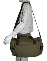 Fino SK-8830 Overnight Hand & Shoulder Washed Canvas Duffel Bag