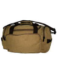 Fino SK-8830 Overnight Hand & Shoulder Washed Canvas Duffel Bag