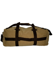 Fino SK-8831 Cotton Canvas Duffel Bag for Overnight & Weekend Luggage