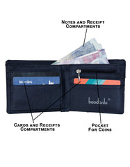 Fino SK-CH103 Microfibre Bi-Fold Card Holder Wallet