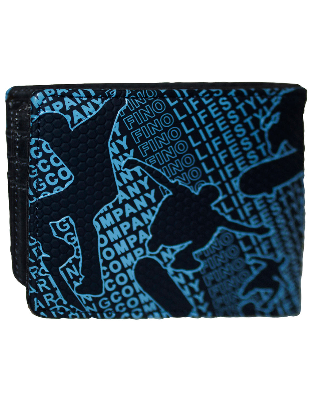 Fino SK-FZ19 Bifold Faux Leather Graffiti Wallet with SD Card Holder & Box