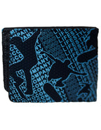 Fino SK-FZ19 Bifold Faux Leather Graffiti Wallet with SD Card Holder & Box