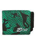 Fino SK-FZ19 Bifold Faux Leather Graffiti Wallet with SD Card Holder & Box