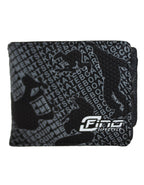 Fino SK-FZ19 Bifold Faux Leather Graffiti Wallet with SD Card Holder & Box